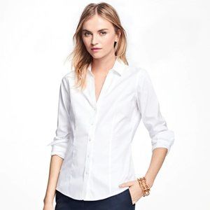 White Brooks Brothers Dress Shirt♡